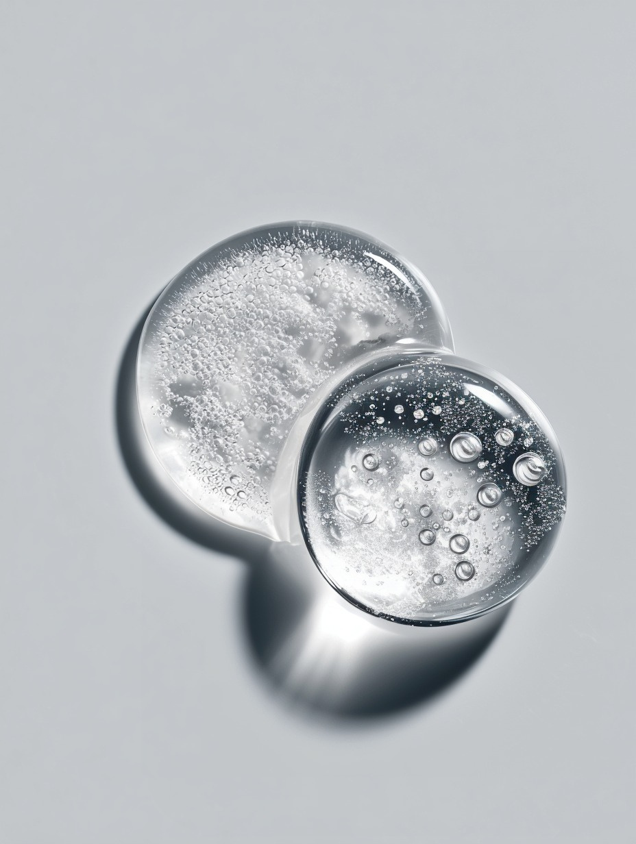 Microscopic morphology of the PUREMATRIX gel